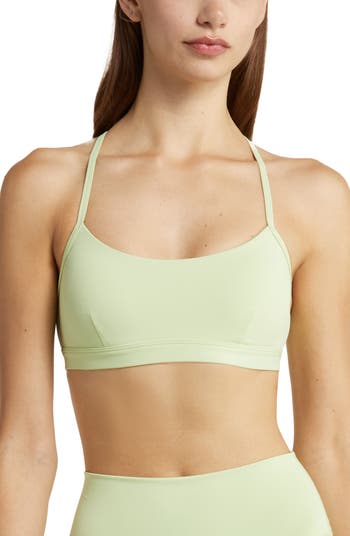 Buy Alo Airlift Intrigue Bra - Dark Olive At 60% Off
