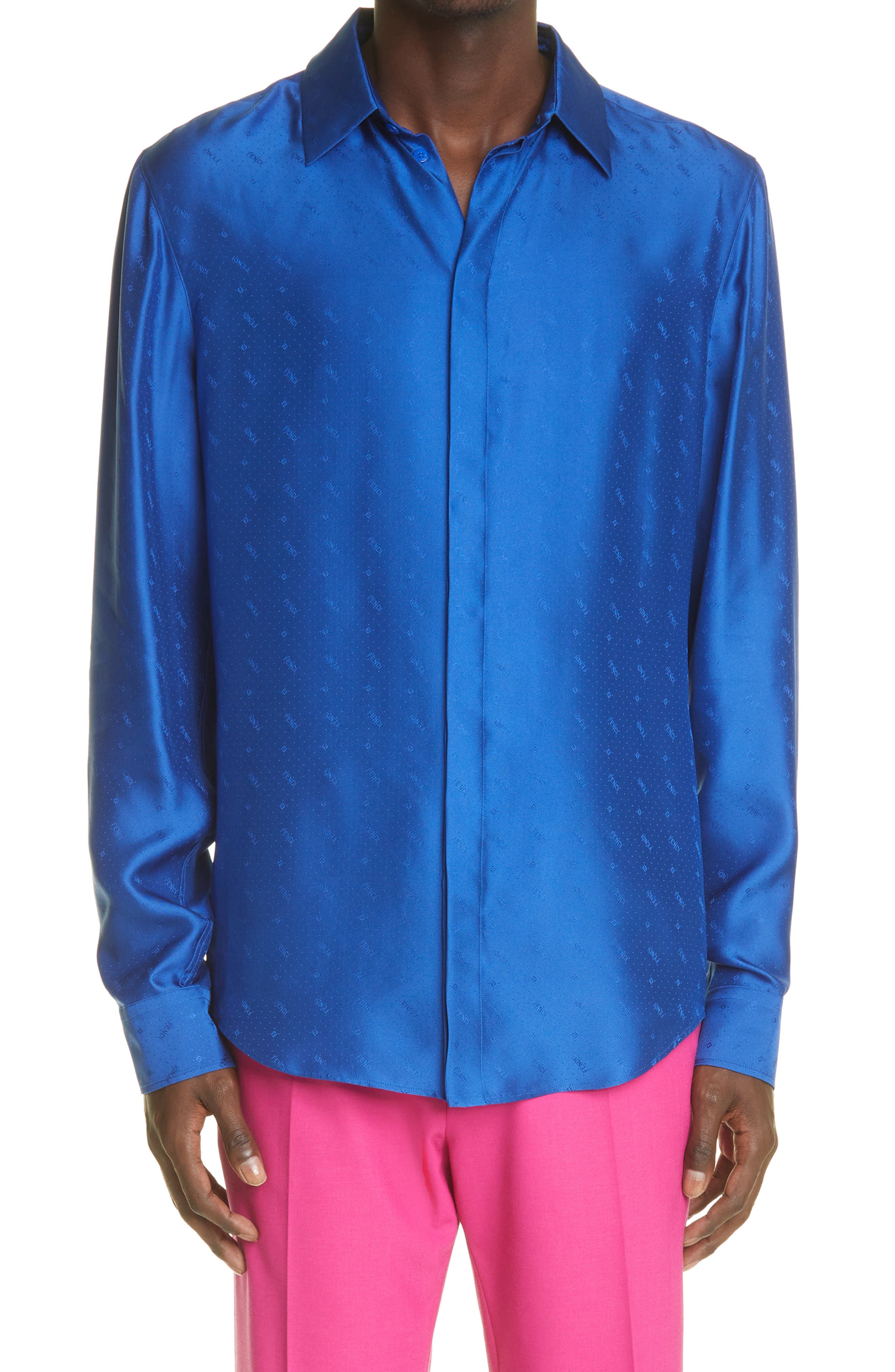 fendi men's button down