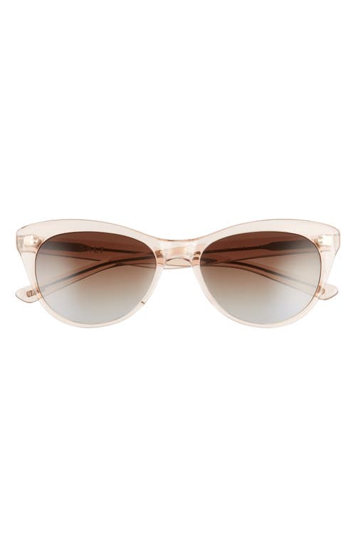 Hillier 55mm Polarized Cat Eye Sunglasses in Antique Rose