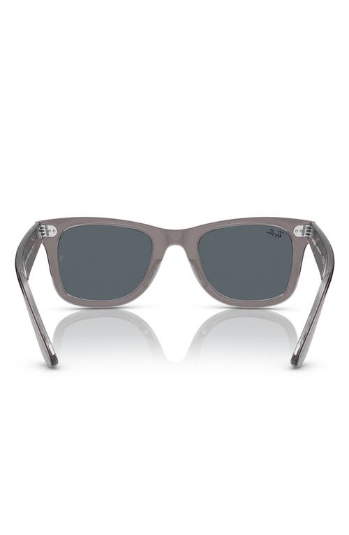 Shop Ray Ban Ray-ban 54mm Wayfarer Sunglasses In Grey/blue