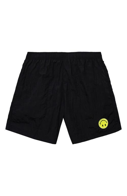 SMILEY Grand Slam Shorts in Black