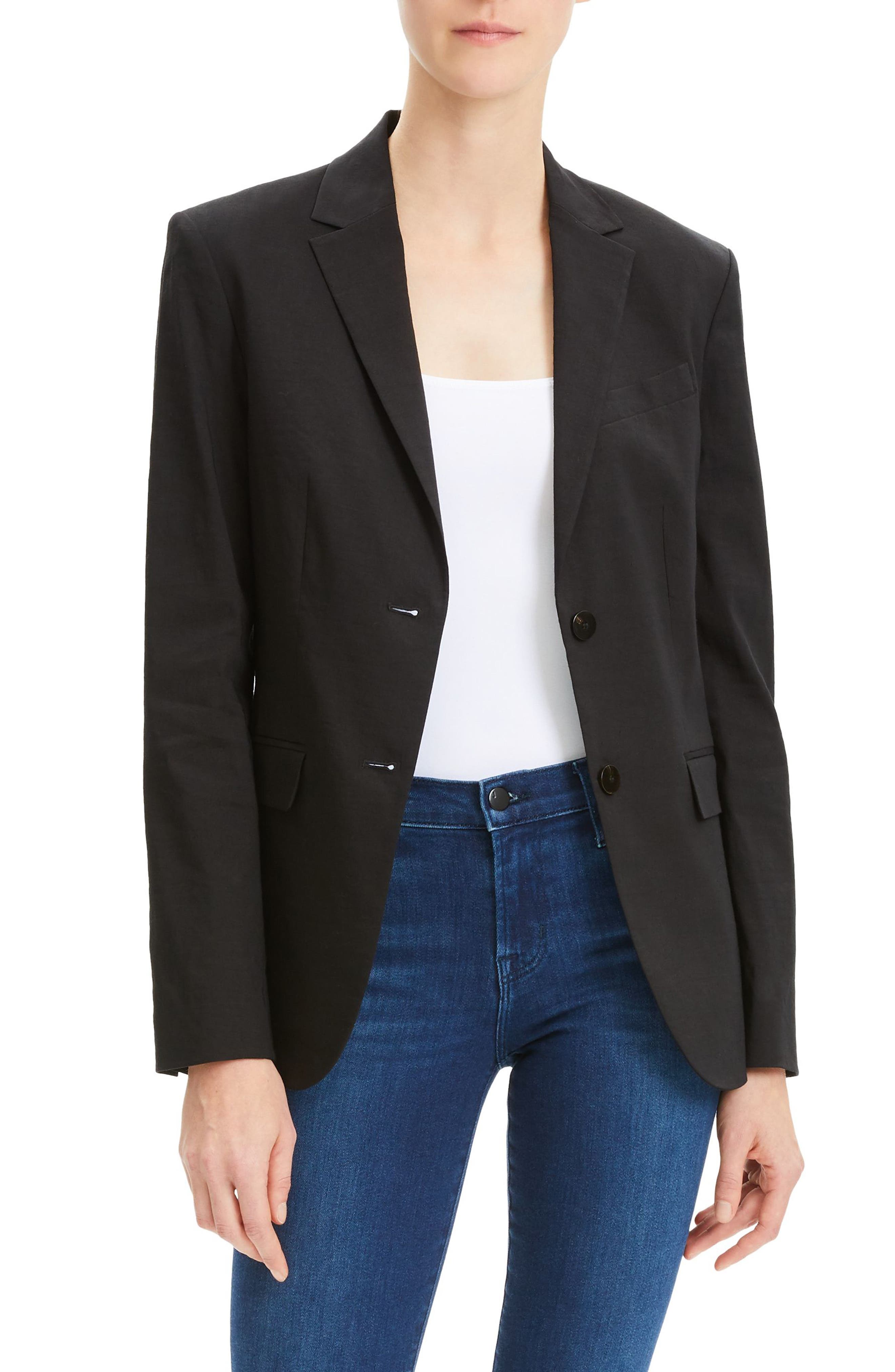 Theory Classic Linen Blazer | Nordstrom