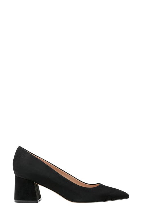 Marc Fisher Ltd Women's Zala 20 Pointed Toe Block Heel Pumps In Black