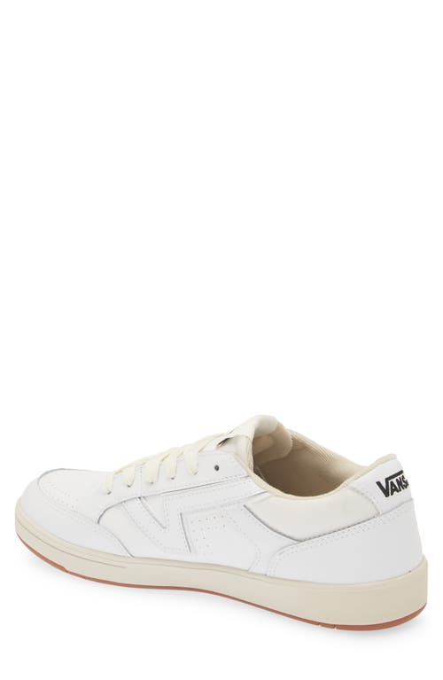 Shop Vans Lowland Comfycush Tennis Sneaker In Vintage Sport White