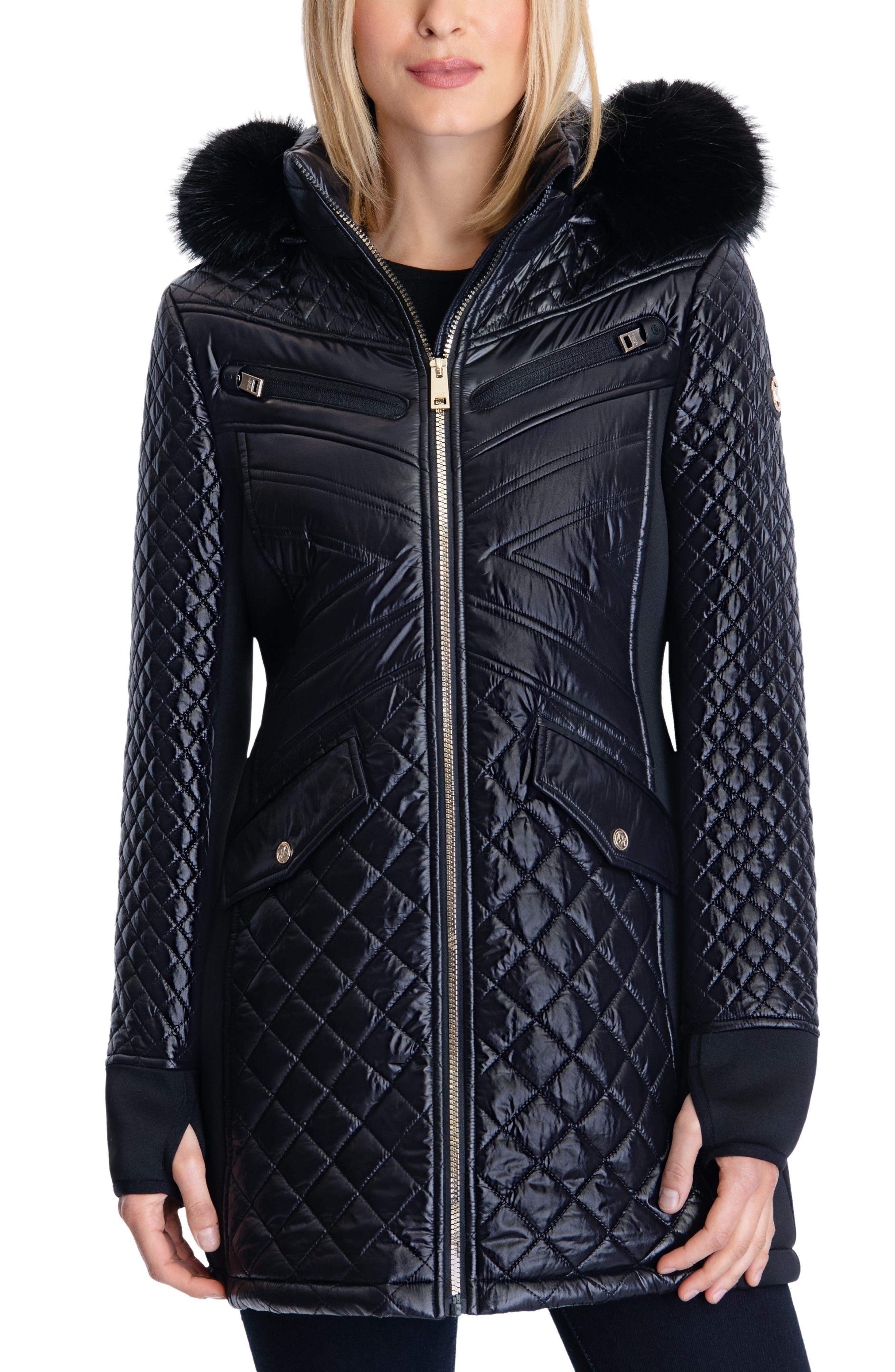 michael kors jacket with belt