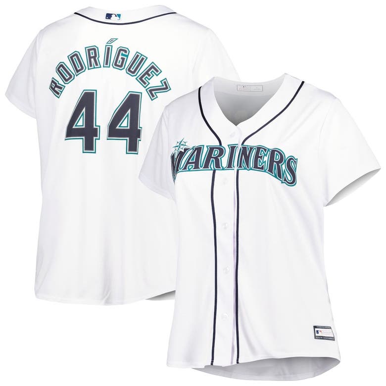 Julio Rodriguez Seattle Mariners Big & Tall Replica Player Jersey - White