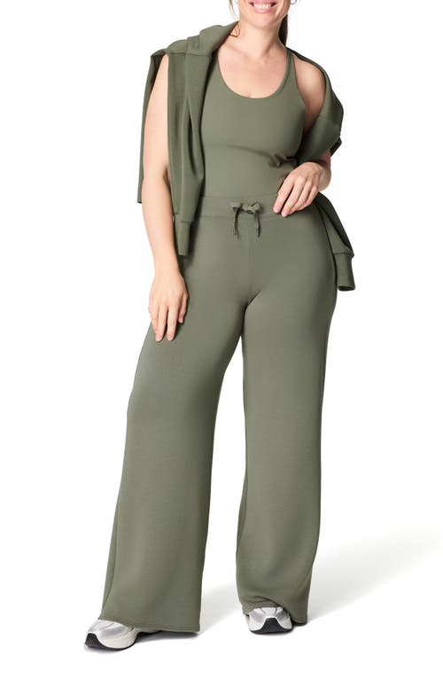 Shop Spanx ® Airessentials Wide Leg Pants In Clover