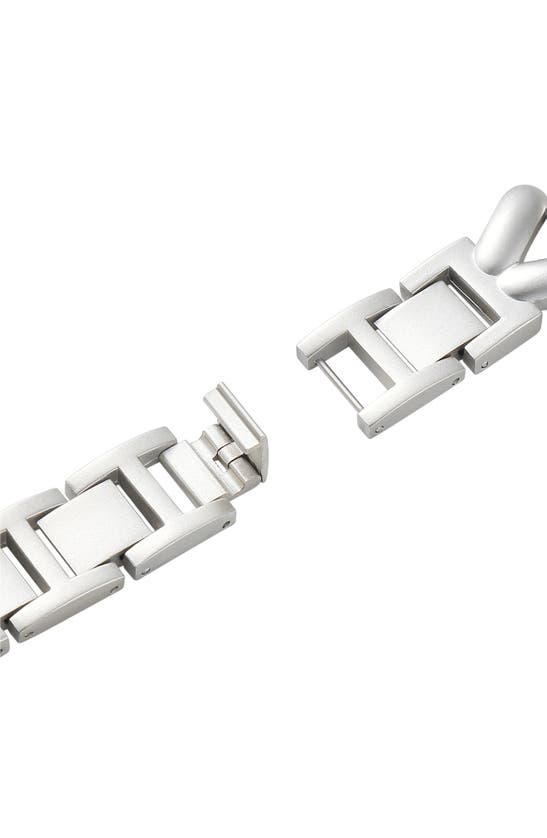 The Posh Tech Caroline Apple Watch® Watchband In Starburst Silver