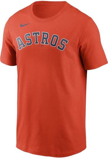 Toddler Orange Houston Astros Team Crew Primary Logo T-Shirt 