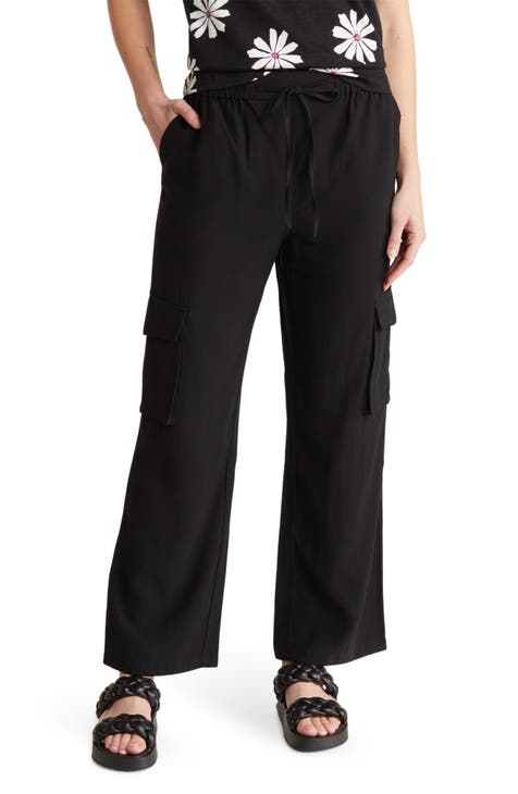 Wide Leg Utility Pants