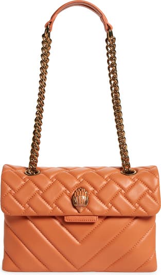 kensington x quilted leather shoulder bag