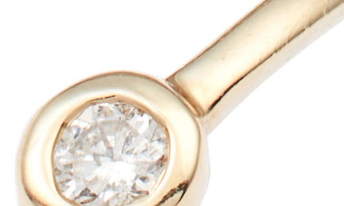 Anzie Cleo Diamond Round Stacking Ring In Gold/diamond
