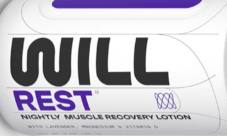 Will Perform Nightly Sleep + Muscle Recovery Lotion