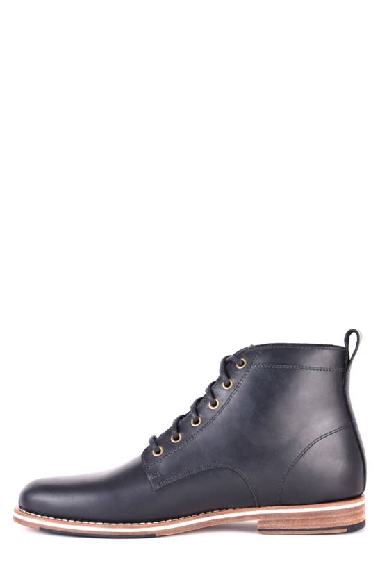 Shop Helm Zind Plain Toe Boot In Black