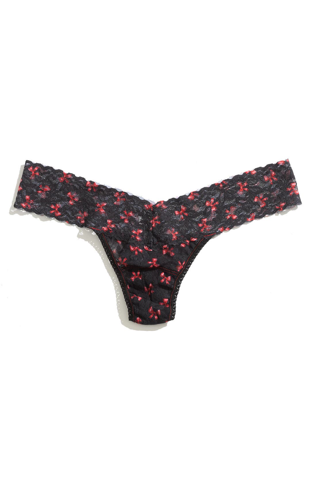Hanky Panky 'Bows' Low Rise Thong Nordstrom
