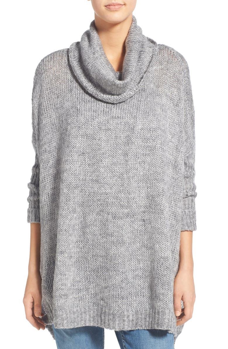 Dreamers by Debut Cowl Neck High/Low Sweater | Nordstrom