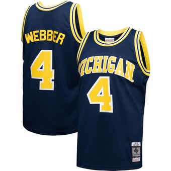 Mitchell&Ness NCAA Home Jersey LSU 1990 Shaquille O'Neal Yellow