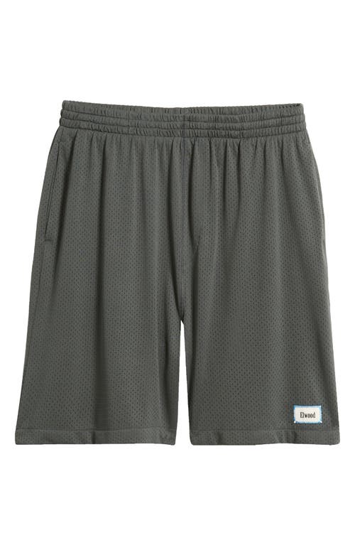 Elwood Mesh Gym Shorts In Marine