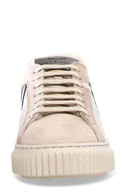 Voile Blanche Lipari Sneaker In Grey Pewter