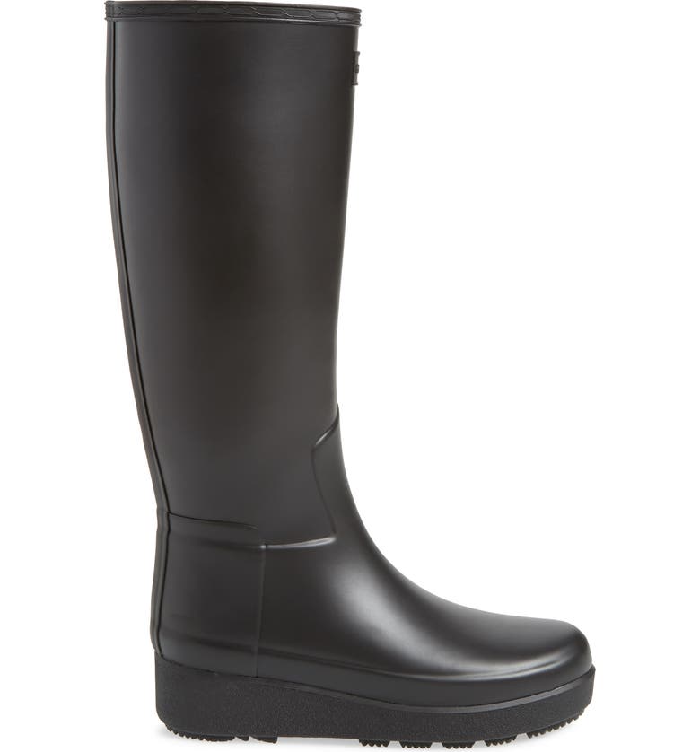 Hunter Refined Creeper Tall Rain Boot (Women) | Nordstrom