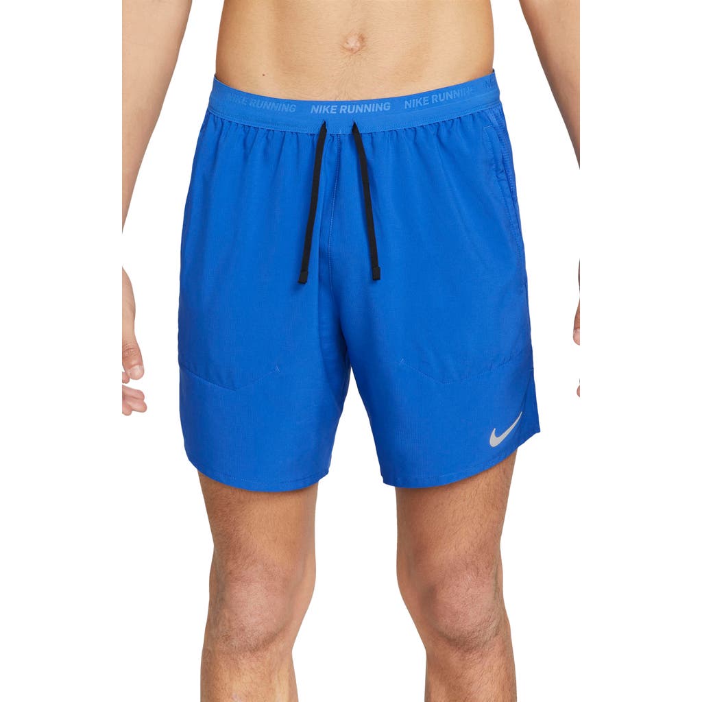 Nike Dri-fit Stride 2-in-1 Running Shorts In Blue