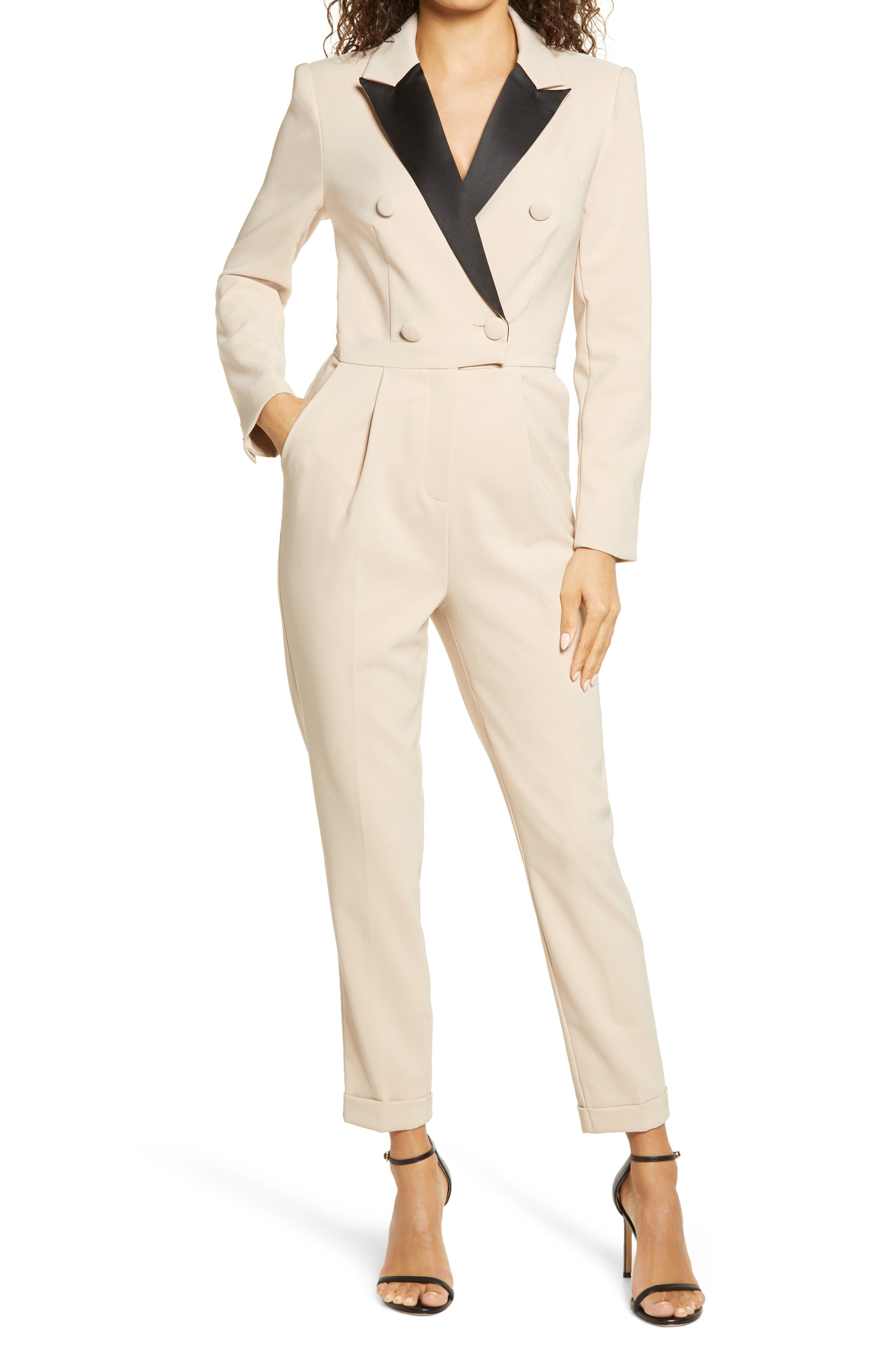 Lavish alice tuxedo jumpsuit hotsell