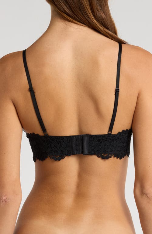 Etam Success Triangle Bralette In Black