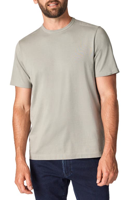 Basic Crewneck T-Shirt in White Dove