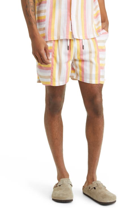 Mixed Stripe Shorts