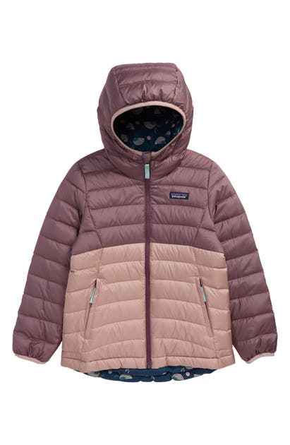 PATAGONIA REVERSIBLE DOWN SWEATER HOODIE