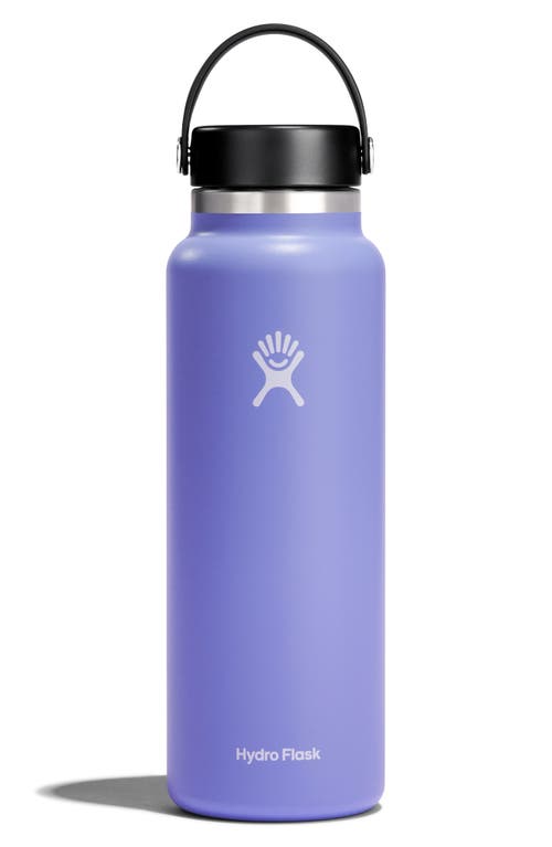 Hydro Flask 40-Ounce Wide Mouth Cap Water Bottle in Lupine at Nordstrom, Size 40 Oz