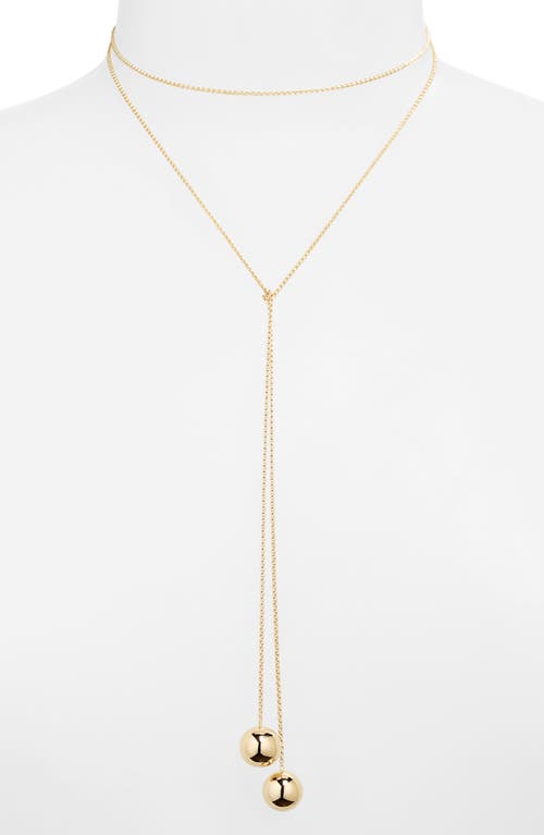 Lie Studio Lié Studio The Astrid Necklace In Gold