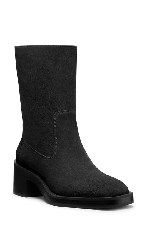 Shop Stuart Weitzman Kaia Bootie In Black