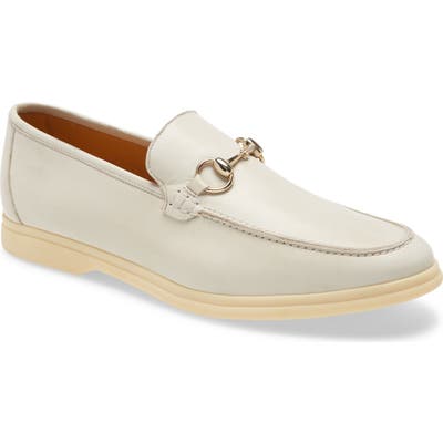 Mezlan Xavier Bit Loafer- White