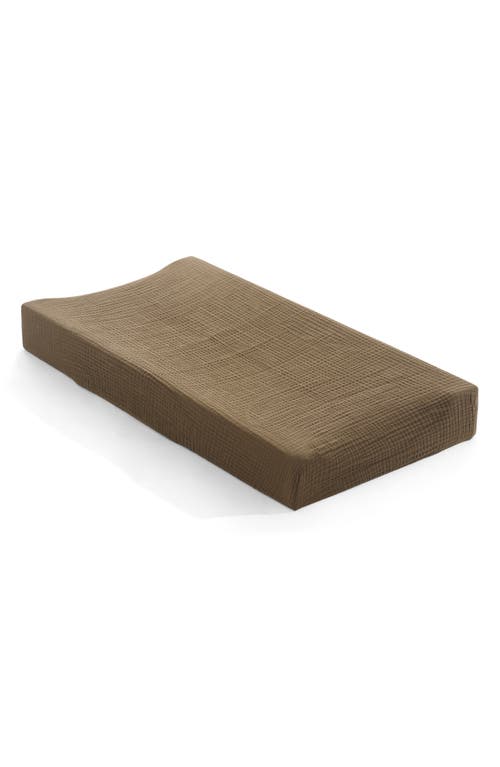 Oilo Changing Pad Cover in Bark at Nordstrom