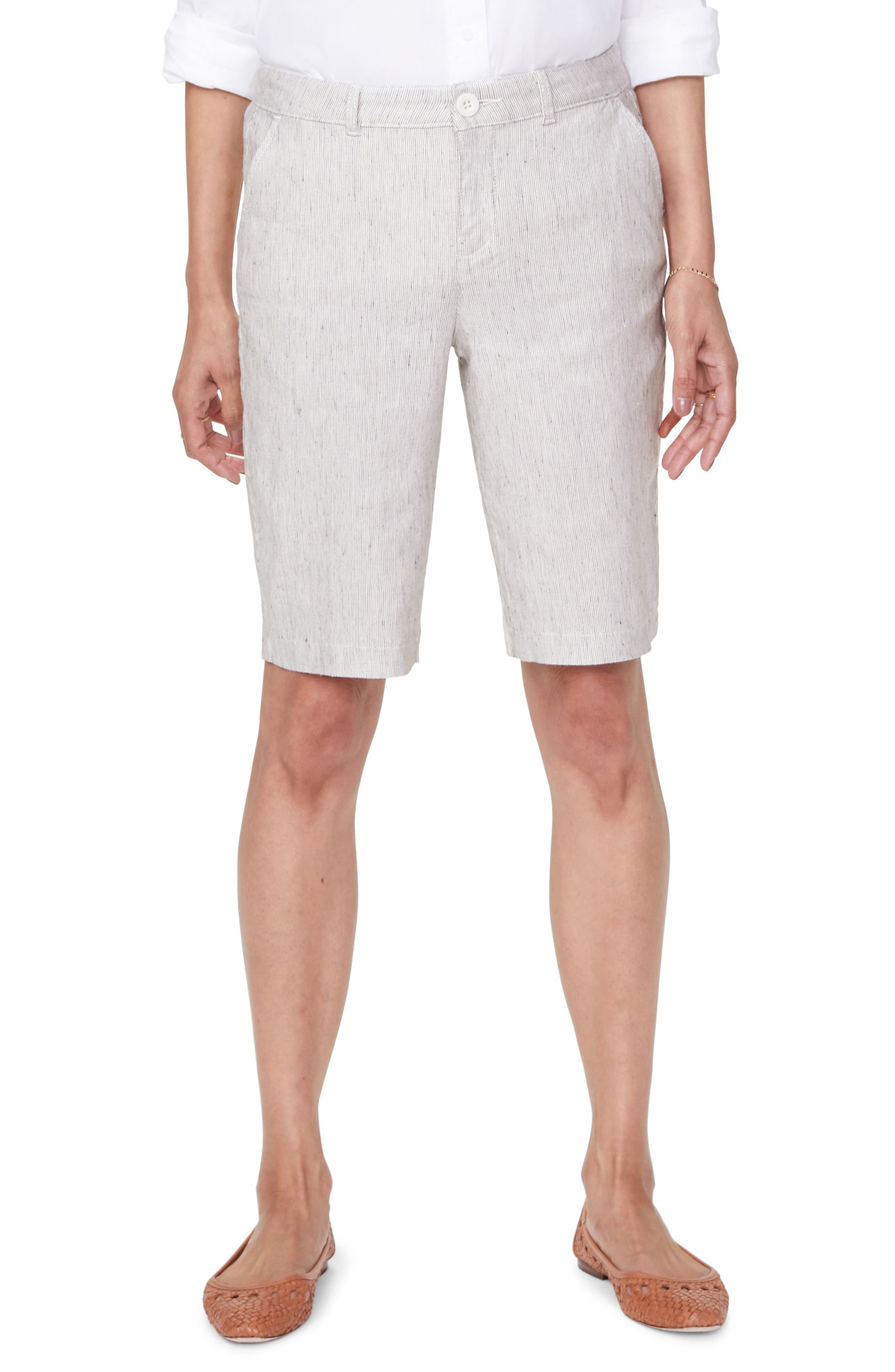 bermuda shorts linen