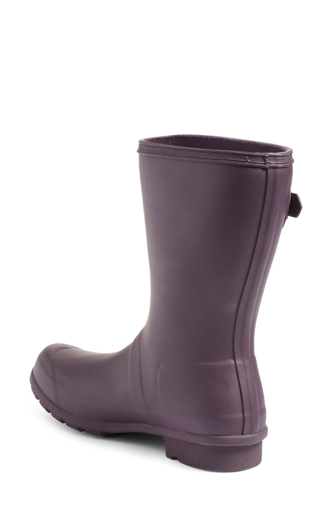 HUNTER,
                            Original Tour Short Packable Rain Boot,
                            Alternate thumbnail 54, color,
                            555