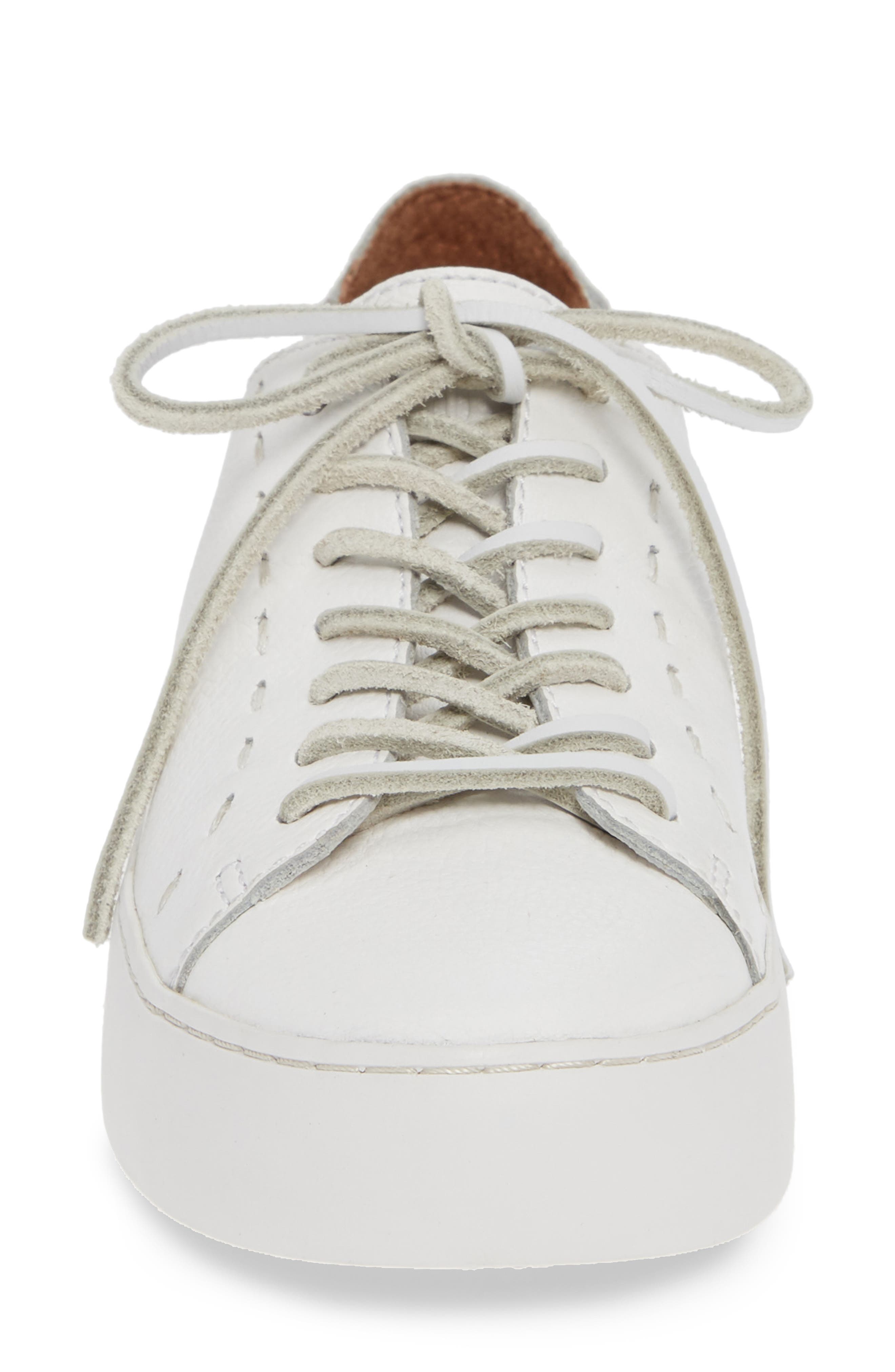 frye lena low top leather sneaker