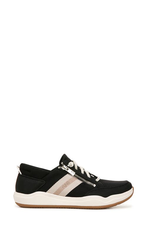 Shop Ryka Rykä Carefree Zip Walking Sneaker In Black