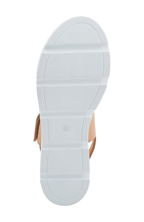 Spring Step Abarah Slingback Platform Sandal In Blush