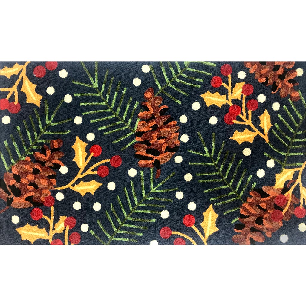 R16 HOME R16 HOME HAPPY HOLLY DOORMAT