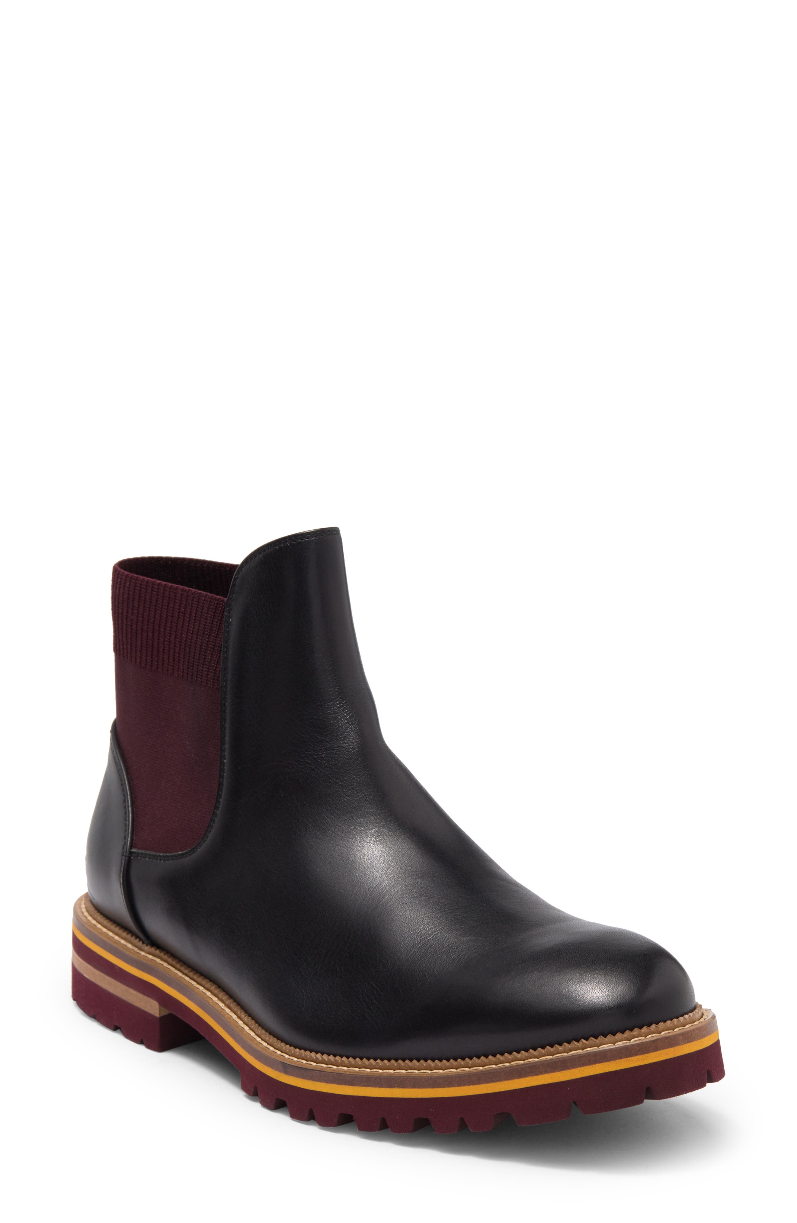 Bacco Bucci Mondrian Chelsea Boot In Black | ModeSens