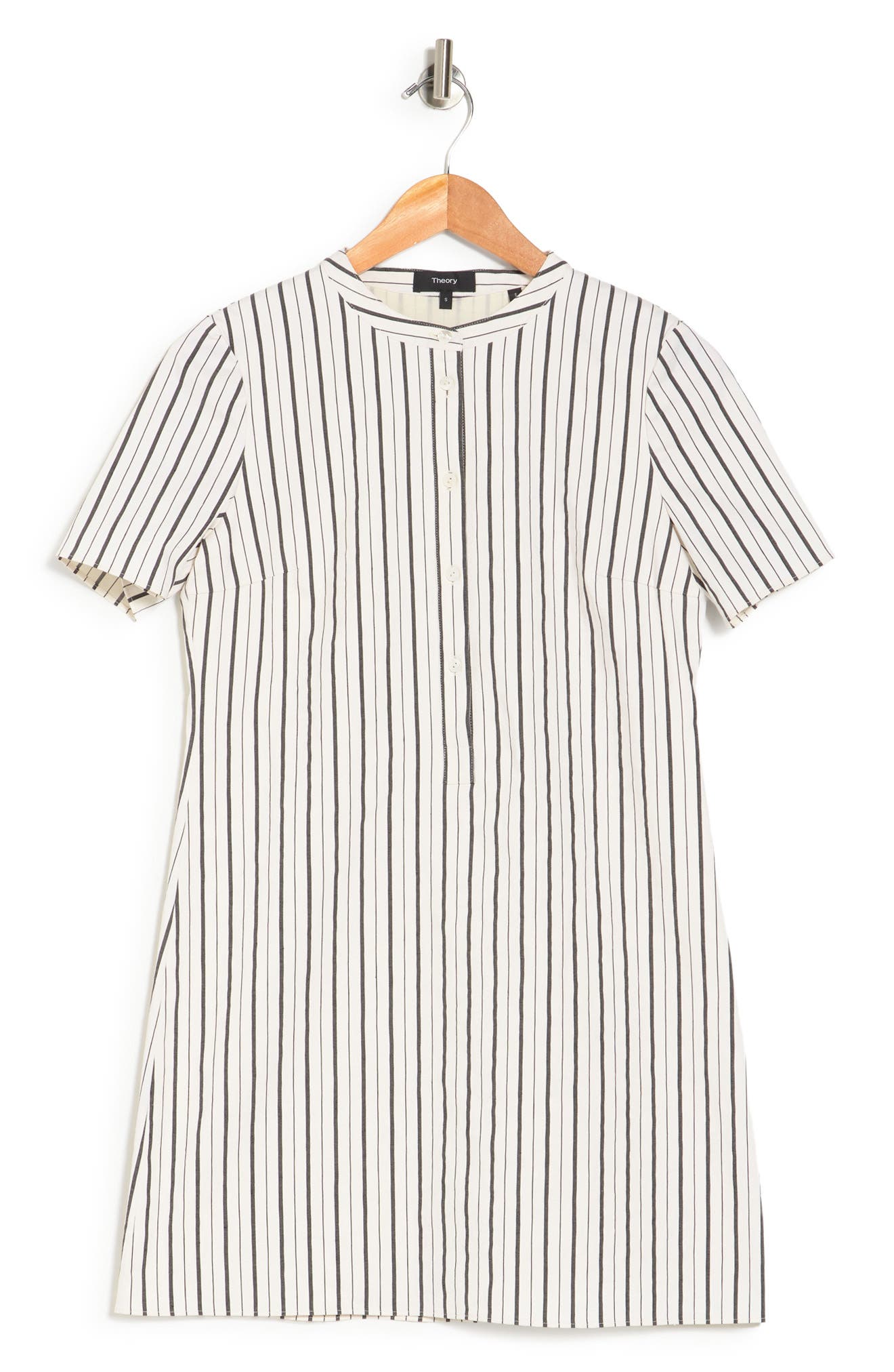 short sleeve trapeze dress