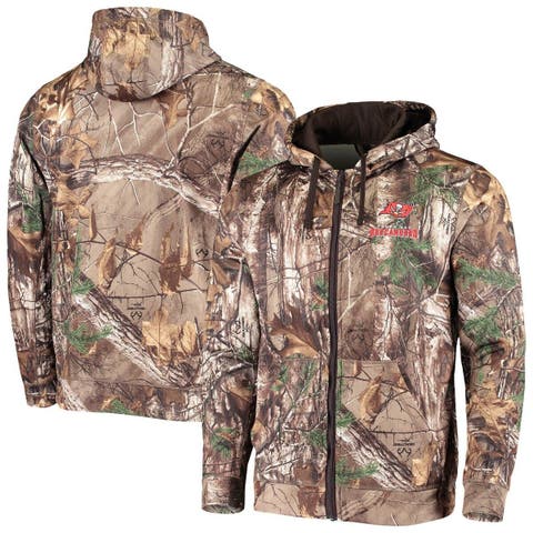 Men's Dunbrooke Realtree Camo Indianapolis Colts Circle Sportsman  Waterproof Packable Full-Zip Jacket