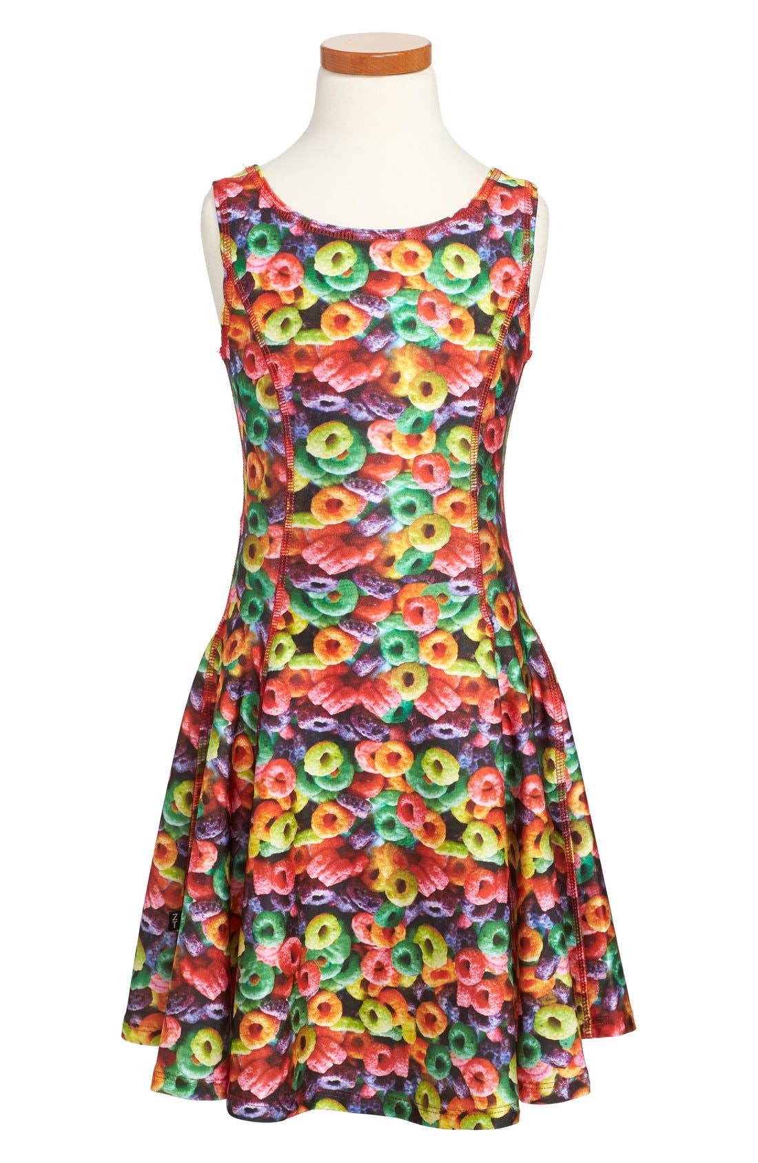 Terez 'Fruit Loop' Skater Dress (Big Girls) Nordstrom
