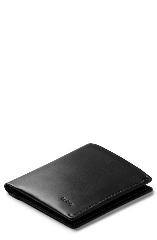 Note Sleeve RFID Wallet in Black