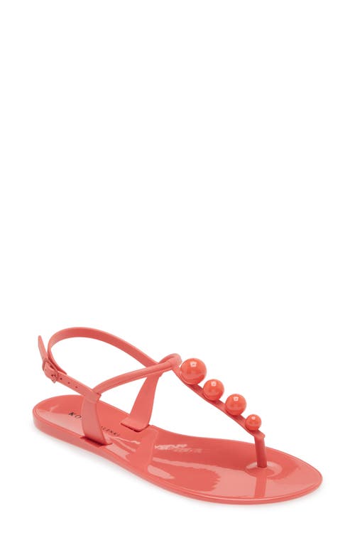 Rhea Jelly Slingback Sandal in Red