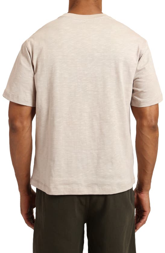 Mavi Jeans Cotton Slub T-shirt In Moonstruck