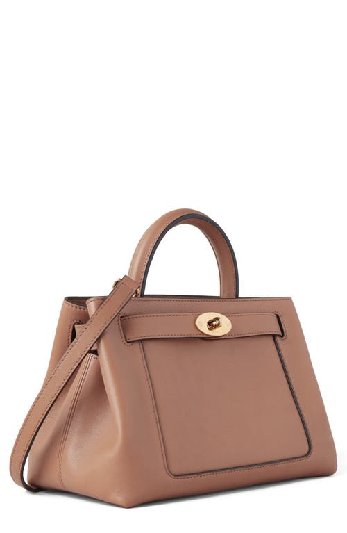 Mulberry Small Islington Silky Calfskin Satchel in Sable at Nordstrom
