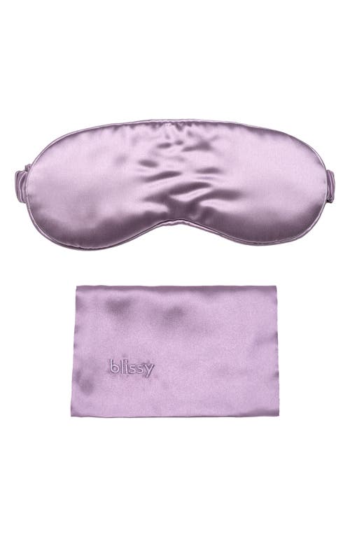 Silk Sleep Mask in Lavender